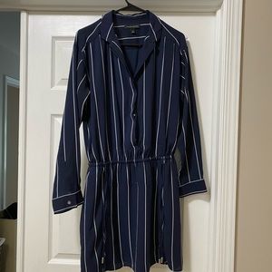 Navy Blue Banana Republic Dress